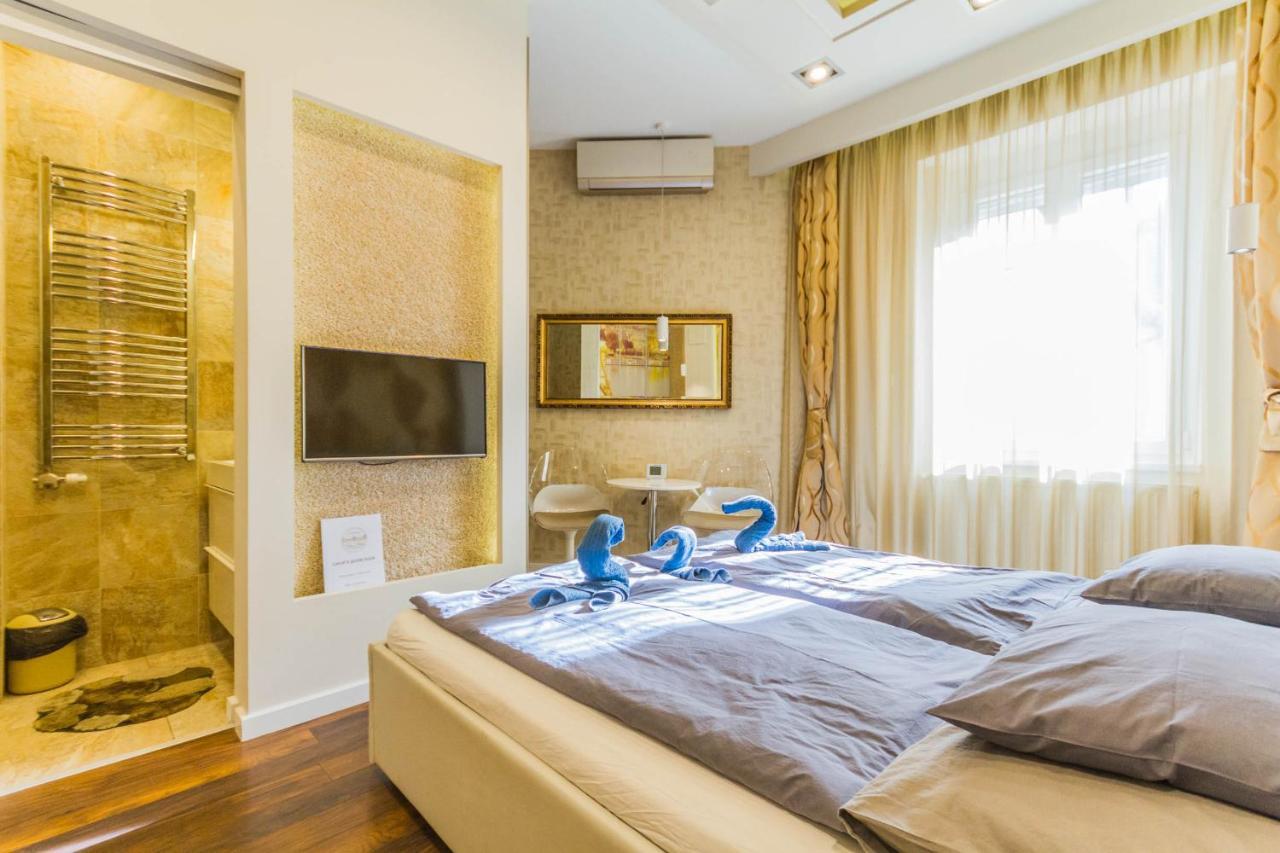 Chain Bridge Studio Apartment Budapest Esterno foto